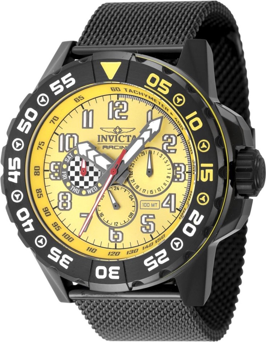 Invicta Racing 47215 Quartz Herenhorloge - 48mm