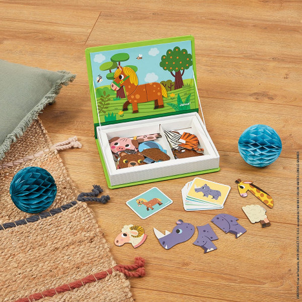 Janod - Magnetibook - Dieren — afbeelding 14