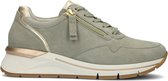 Gabor 587 Lage sneakers - Leren Sneaker - Dames - Groen - Maat 38