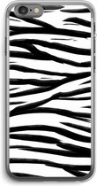 Case Company® - iPhone 6 PLUS / 6S PLUS hoesje - Zebra pattern - Soft Case / Cover - Bescherming aan alle Kanten - Zijkanten Transparant - Bescherming Over de Schermrand - Back Cover