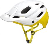 fietshelm pector me-1 m (52-58cm) - white yellow