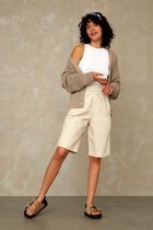 Kings Of Indigo - Kalindi Short  - Korte Broek - Wit - W32