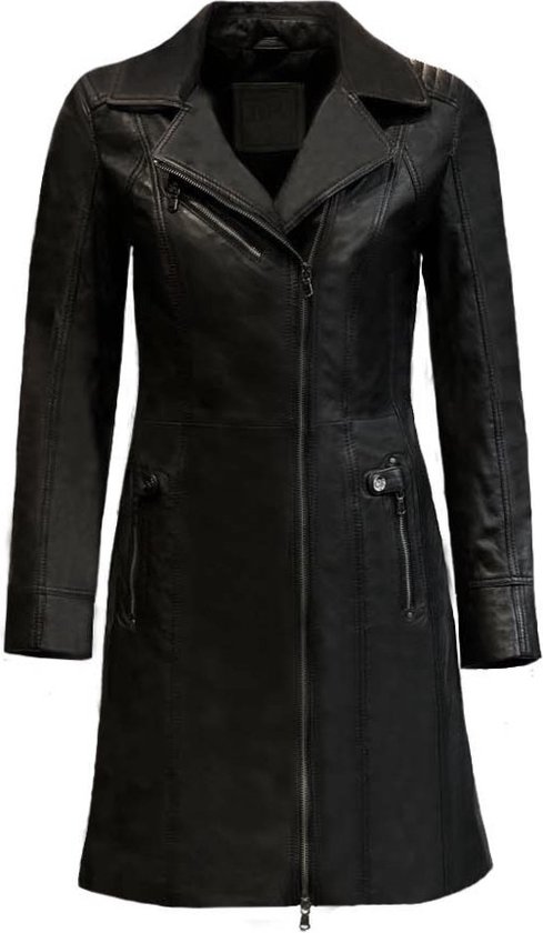 Blouson femme 100% cuir noir - stratto - 48 | bol.com