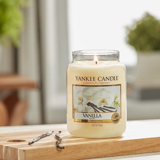 Bougie parfumée Yankee Candle Large Jar - Vanille | bol.com