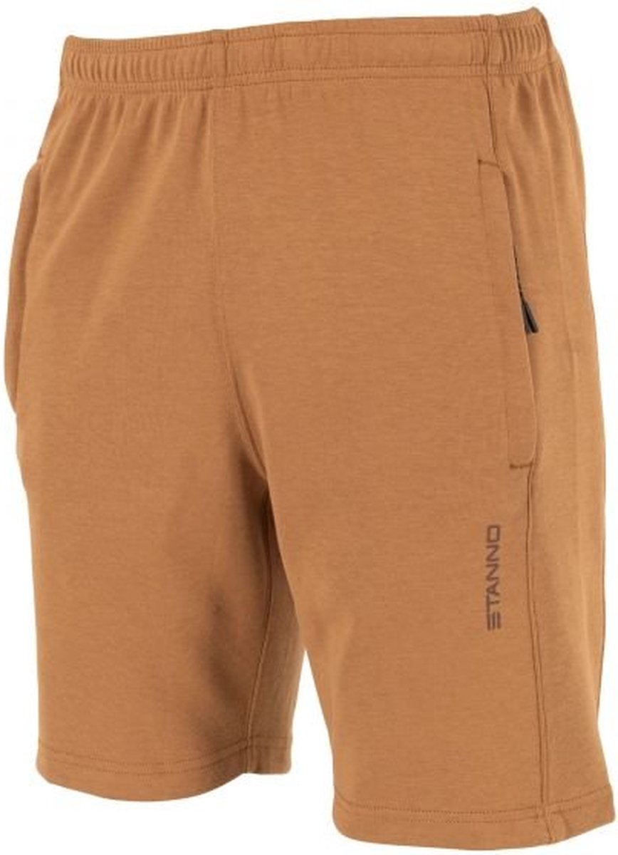 Stanno - Base Sweat Shorts - Sportbroek - Maat XXL - Bruin