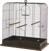 Zolux Retro Vogelkooi Madeleine - Vogelverblijven - 62x37.5x57 cm Bruin