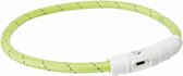 Trixie Ring Flash Light Usb M/L - Aanlijnattribuut - 45cm x 57cm - Multi