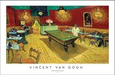 Walljar - Vincent van Gogh - Het Nachtcafé - Muurdecoratie - Poster met lijst