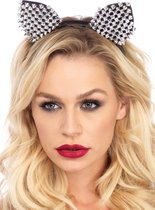 Studded cat ears