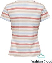 ONLY  Edna S/S Stripe Tee Box Jrs Cashmere blue MULTICOLOR S