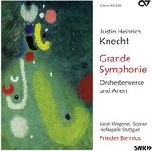 Sarah Wegener, Hofkapelle Stuttgart, Frieder Bernius - Knecht: Grande Symphonie, Orchestral Works And Arias (CD)