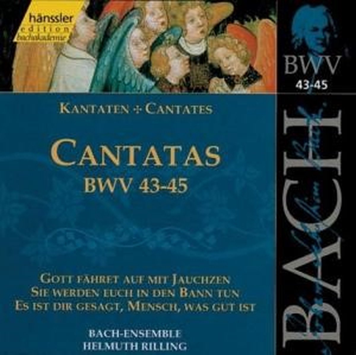 Bach-Ensemble, Helmuth Rilling - J.S. Bach: Cantatas Bwv 43-45 (CD) (Remastered)