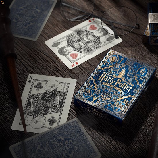 Afbeelding van het spel Harry Potter Ravenclaw Speelkaarten Kaartspel Blauw