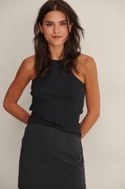 NA-KD ribbed tank top Dames Tops - Maat Small