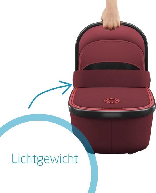 Maxi-Cosi Oria Reiswieg - Essential Red van Merkloos — afbeelding 3
