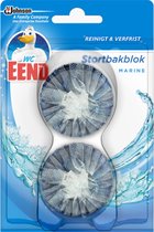 WC Eend Stortbakblok Blauw - 12x 2x50 gram - Voordeelverpakking