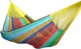 Mexicaanse hangmat - XXL - katoen - 2 personen - 420 x 200 cm - XXLQF16