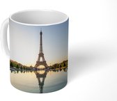Mok - De Eiffeltoren en de tuinen van het paleis Trocadero - 350 ML - Beker