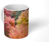 Mok - Bos met Japanse esdoorns in Kioto - 350 ML - Beker