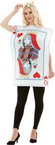 FUNIDELIA Queen of hearts kostuum voor vrouwen - Maat: One Size - Wit
