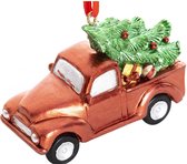 Ophangdecoratie DKD Home Decor Kerstmis Rood Hars (7.5 x 3 x 6 cm)