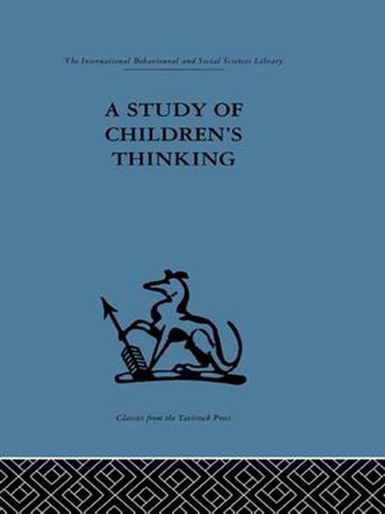 A Study of Children'S Thinking - cover