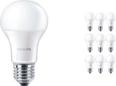 Voordeelpak 10x Philips Corepro LEDbulb E27 Peer Mat 13W 1521lm - 830 Warm Wit | Vervangt 100W.