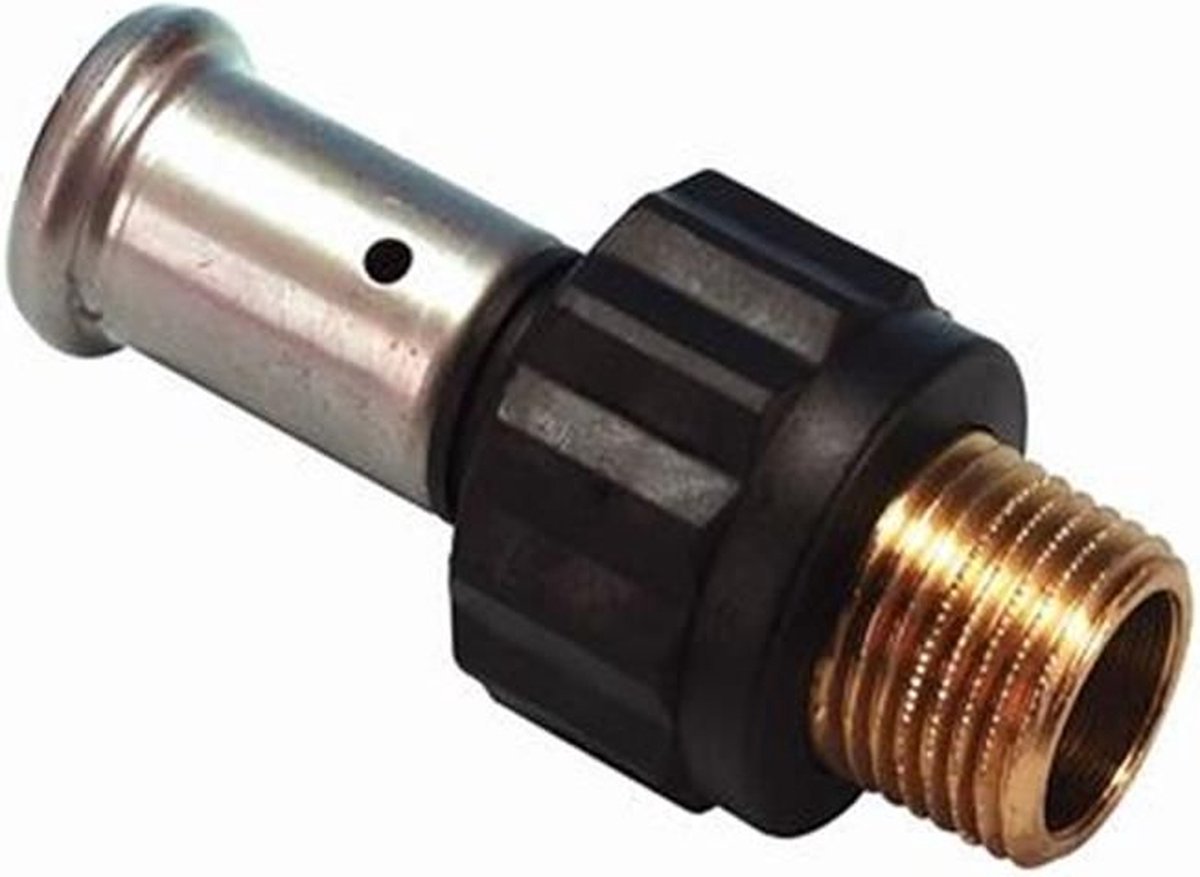 Henco 17PK puntstuk - 1'' buitendraad x 26 mm pers