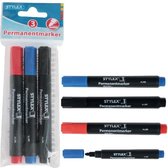 Stylex Permanent Markers 3 stuks