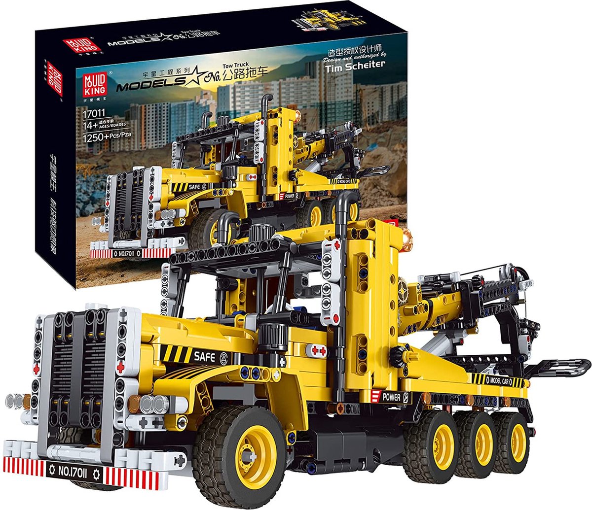 Le camion de remorquage lourd - LEGO® Technic - 42128 LEGO : King Jouet,  Lego, briques et blocs LEGO - Jeux de construction