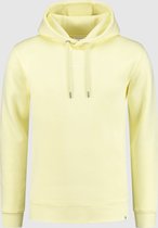 Purewhite -  Heren Regular Fit  Essential Hoodie  - Geel - Maat XS