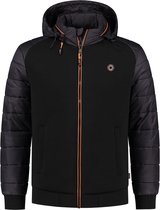 Gabbiano Jas Gewatteerde Jas Met Accentkleur 532566 Black Mannen Maat - XXL