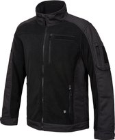 Brandit Functional Zwart Fleece Jas Heren