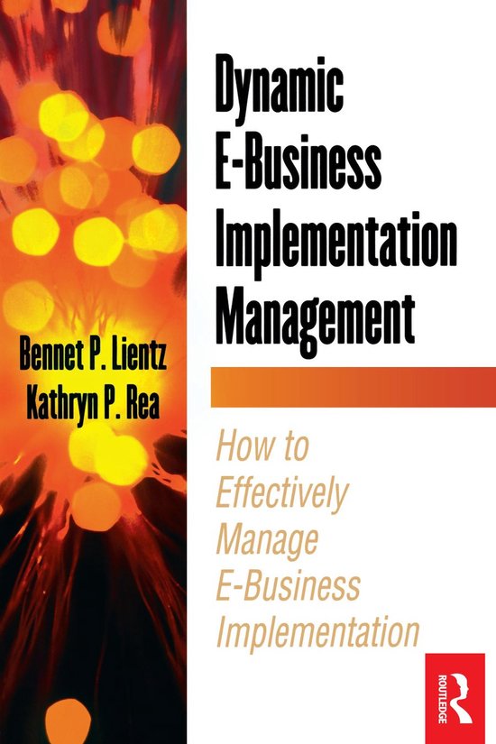 Dynamic E-Business Implementation Management - cover