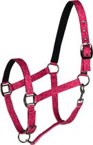 Horze Halster  Claremont - Dark Pink - pony
