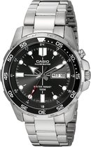 Casio Casio Illuminator MTD-1079D-1AVEF Horloge - Staal - Zilverkleurig - Ø 44 mm