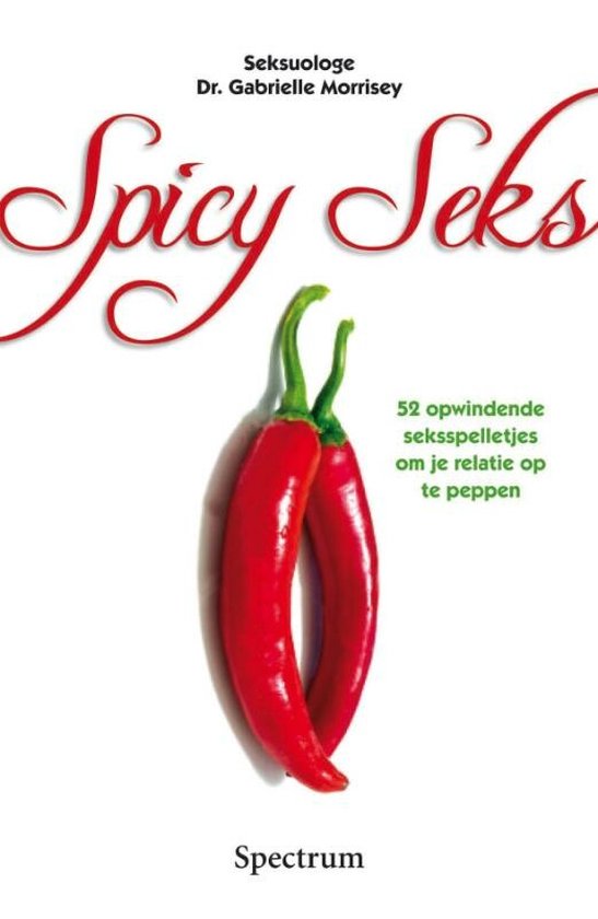 Cover van het boek 'Spicy Seks' van G. Morrissey