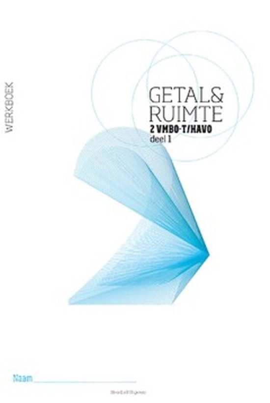Getal & Ruimte 10e ed werkboek 2 vmbo-t/havo deel 1 - cover
