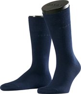 ESPRIT Basic Uni 2-Pack duurzaam organisch Katoen Multipack Heren Sokken blauw - Maat 47-50