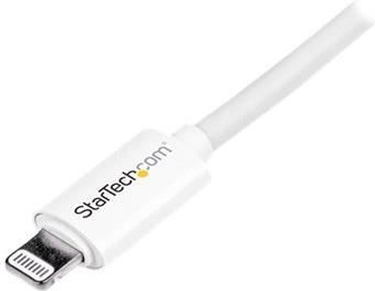StarTech.com Câble blanc Apple 8 broches connecteur Lightning vers USB de 2  m pour