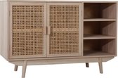 Dressoir 100x36 cm rotan rieten