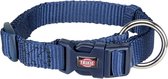 Trixie Premium halsband - maat S/M - indigo