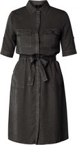 YESTA Hilay Jurk - Washed Black - maat 1(48)