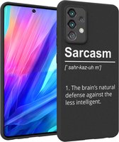 iMoshion Design Samsung Galaxy A52(s) (5G/4G) hoesje - Quotes - Zwart