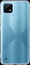 Realme C21 Hoesje - Mobigear - Ultra Thin Serie - TPU Backcover - Transparant - Hoesje Geschikt Voor Realme C21