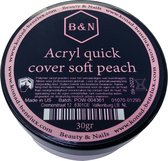 Acryl - quick cover soft peach - 30 gr | B&N - acrylpoeder  - VEGAN - acrylpoeder