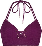 LingaDore - Structured-Snob Bikini Top - maat 40A - Paars - Dames