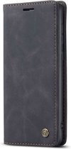 Samsung Galaxy A53 Bookcase hoesje - CaseMe - Effen Zwart - Kunstleer