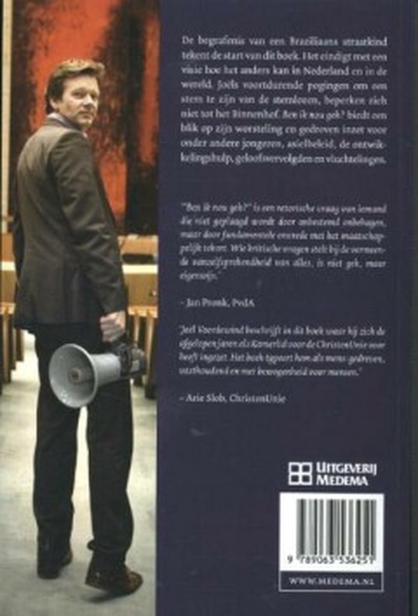 Ben ik nou gek? - back cover