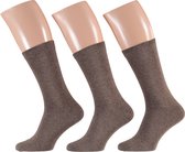 Katoenen heren sokken | Donker beige | Maat 40/46 | Herensokken maat 43 46 | Sokken heren | Sokken heren 43 46 | Sokken | Apollo